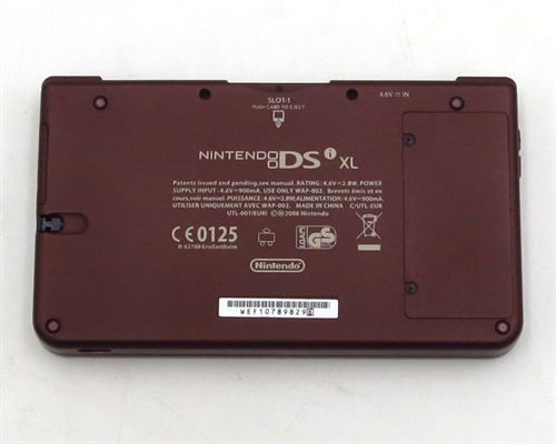 Nintendo DSi XL - Burgundy - Konsol - SNR WEF107898296 (B Grade) (Genbrug)
